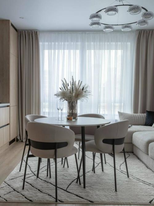 Светлая квартира с акцентом на комфорт. 03