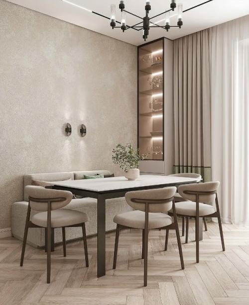 Спокойная кухня с характером. 04