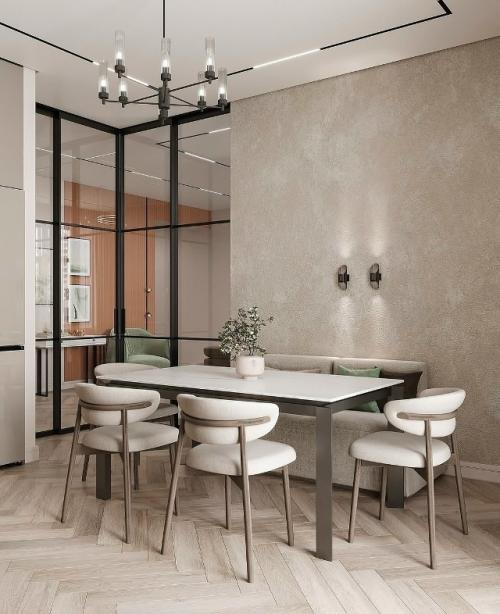 Спокойная кухня с характером. 02