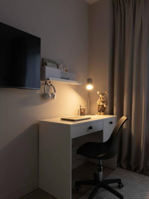 Светлая квартира с акцентом на комфорт. 09