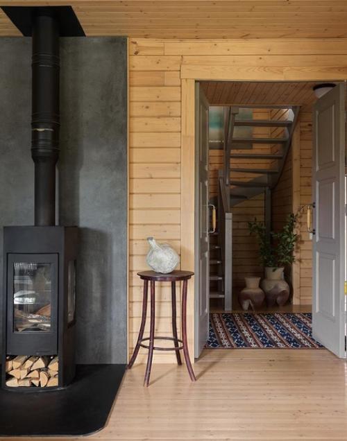 Деревянный, загородный домик. 01