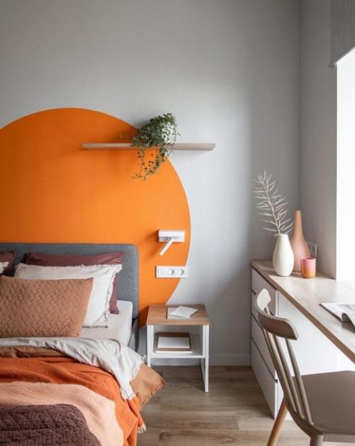 Интерьер однушки, который был сделан.