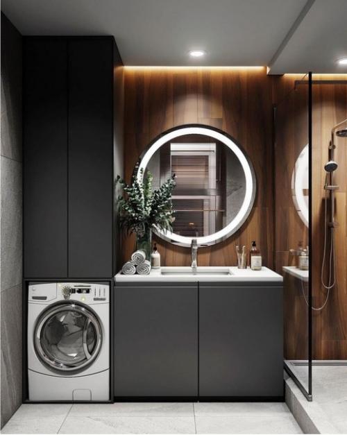 Пять вариантов оформления ванной комнаты. 01