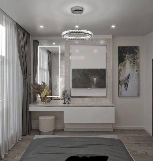 Спaльня моей мечты тут тебе и гaрдеробная, и окнa в пол. 03