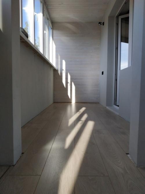 Делал балкон по выходным, это заняло много времени. 07