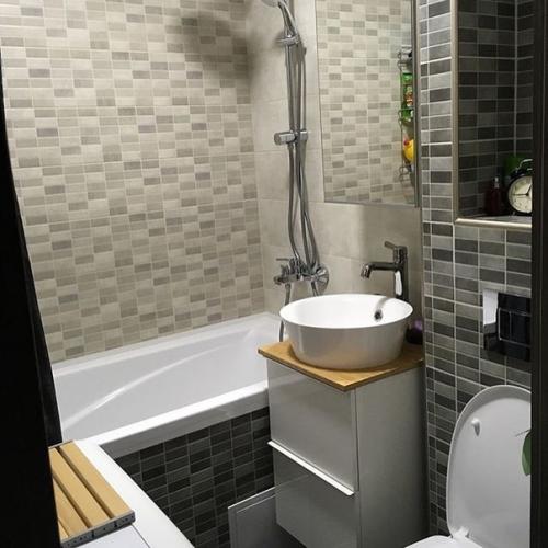 На ваш суд преображение ванной комнаты. 03