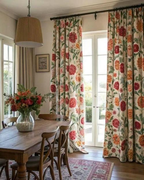 Флористические мотивы в интерьере. 04