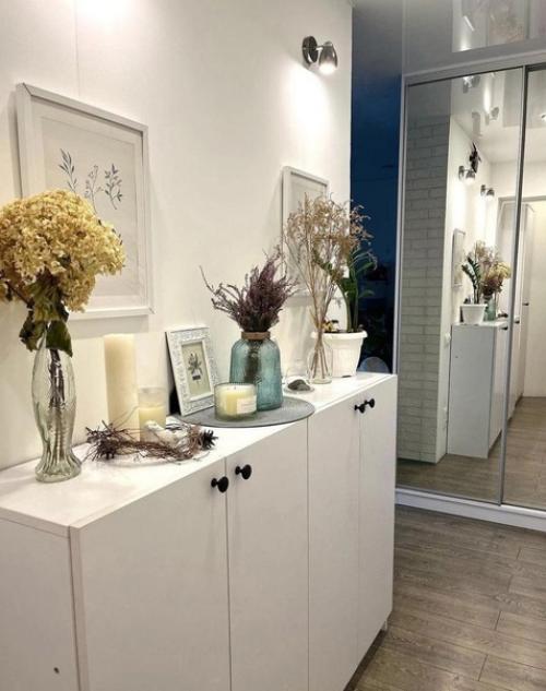 Интерьер этой квартиры.
