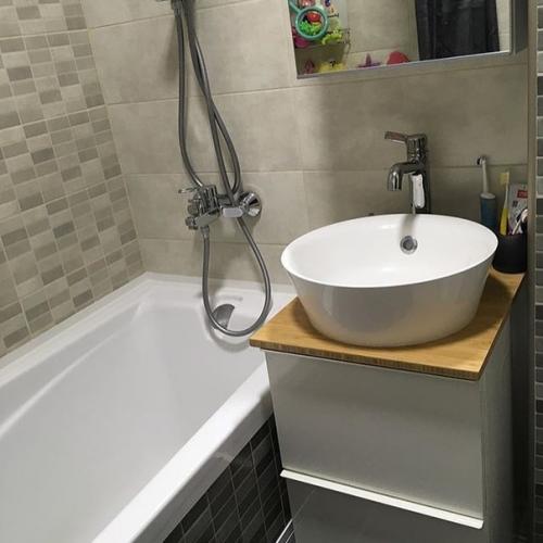 На ваш суд преображение ванной комнаты. 01