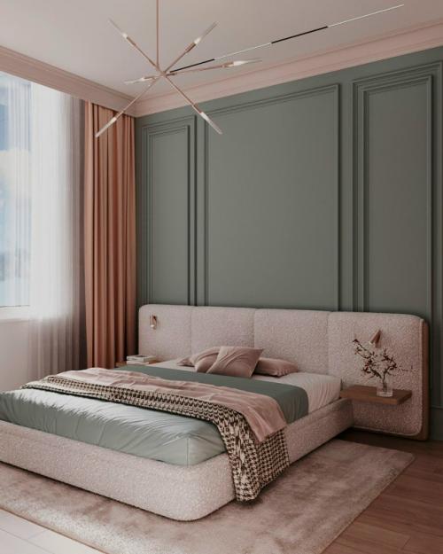 Цвет против серости: квартира для семьи с двумя дочерьми. 08