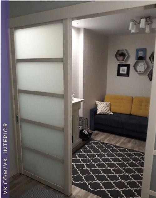 Да супер!  Когда была Однушка, ломала голову как удачно сделать зонирование. 05