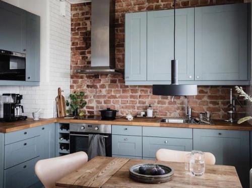 Интересный дизайн кухни. 01