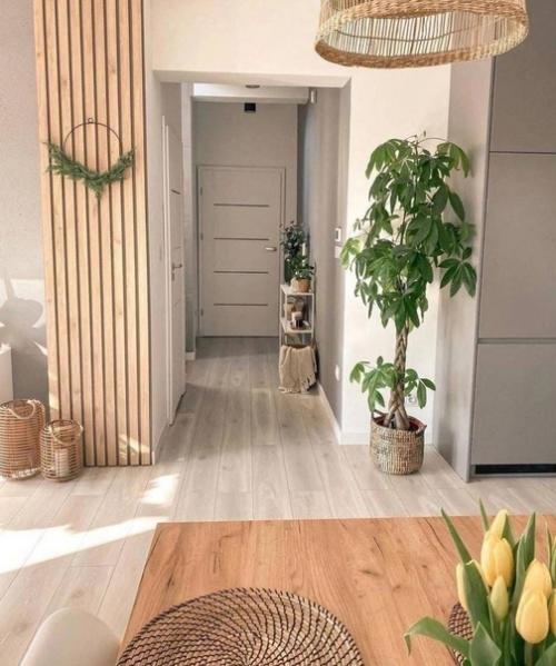 Загородный дом. В теплых цветах.