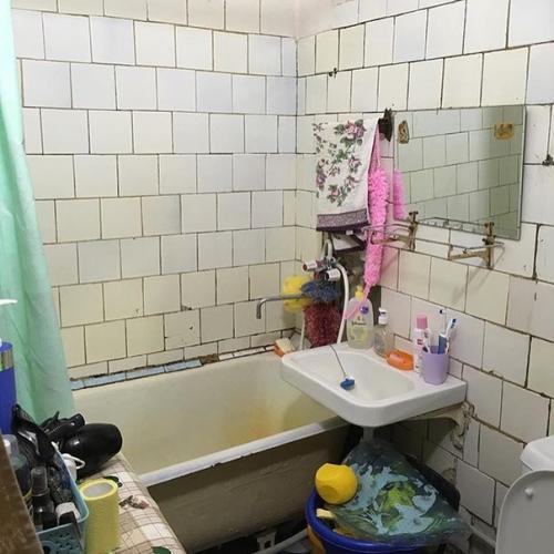 На ваш суд преображение ванной комнаты.