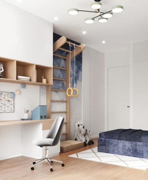 Отличный дизайн детской комнаты. 05