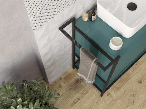 Apeks Geometry, нескучный интерьер для небольшой ванной. 02