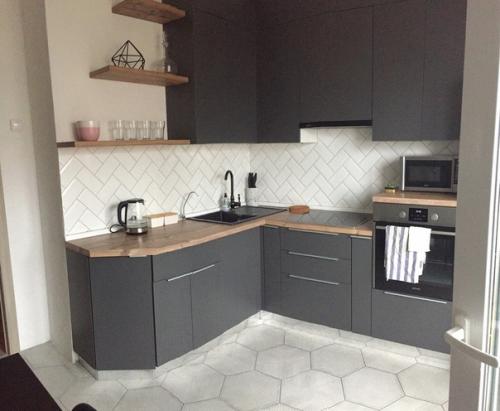 Не слушали родственников и сделали кухню о какой мечтали. 02