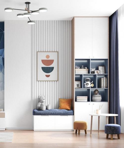 Отличный дизайн детской комнаты. 02