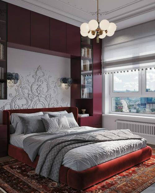 Небольшая квартира с ярким характером. 06