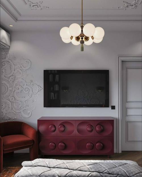 Небольшая квартира с ярким характером. 09