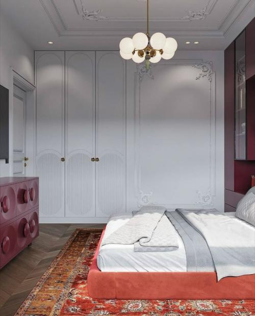 Небольшая квартира с ярким характером. 08