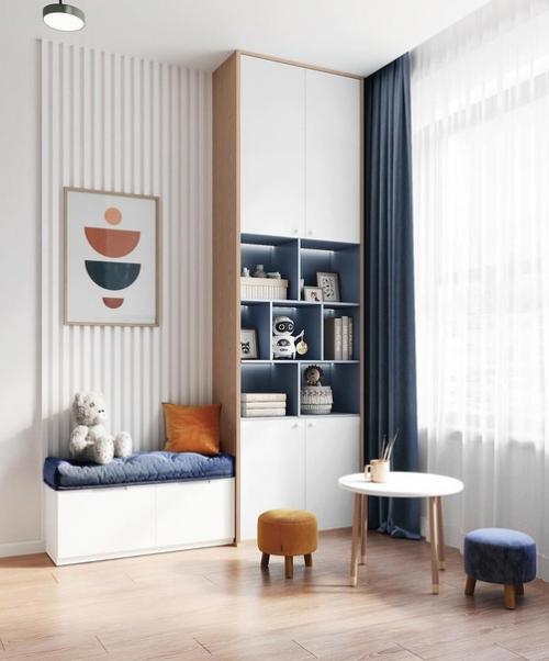 Отличный дизайн детской комнаты.