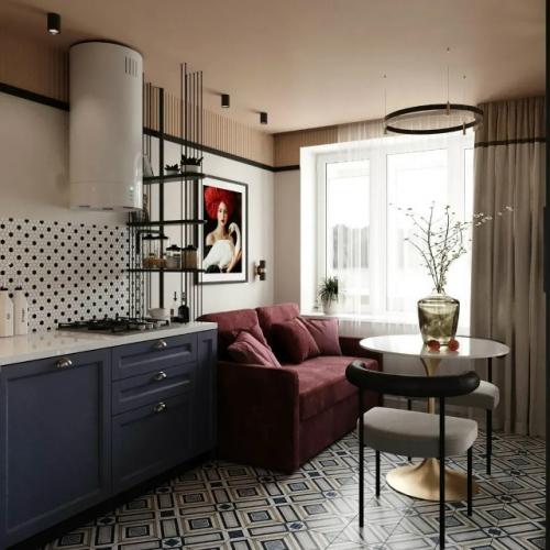 Маленькая квартира для молодой девушки. 02