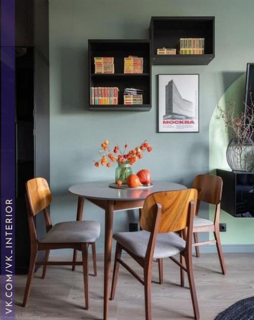 Интерьер и декор кухни - гостиной. 04