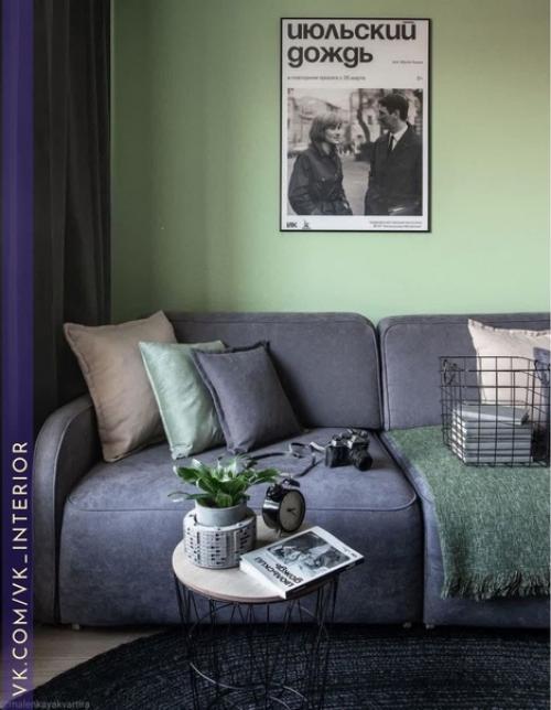 Интерьер и декор кухни - гостиной.