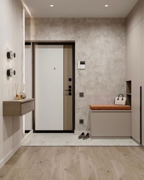 Квартира в бежевых тонах. 01