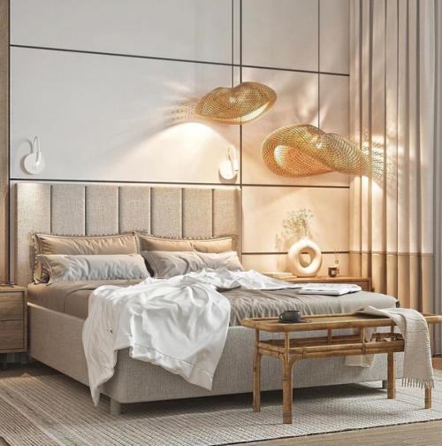 Чтоб сделать спальную комнату уютной. 04