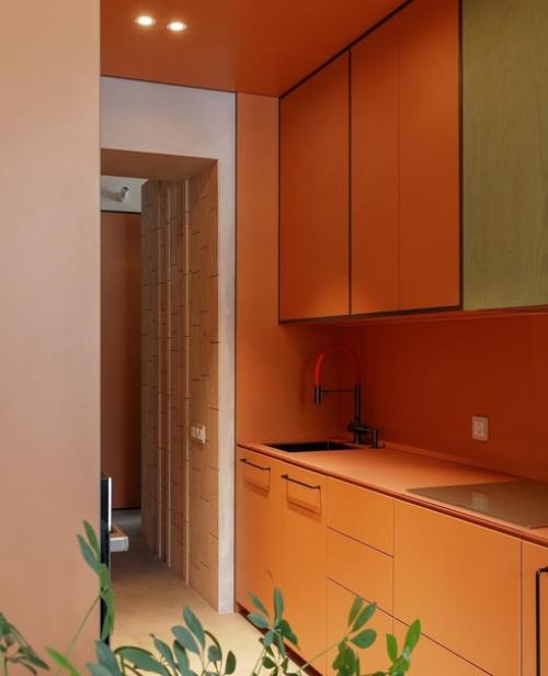 Яркий, необычный интерьер. 02