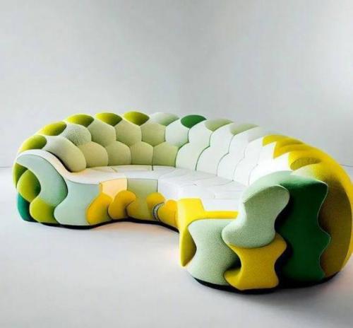 Диван как главный акцент гостиной. 01