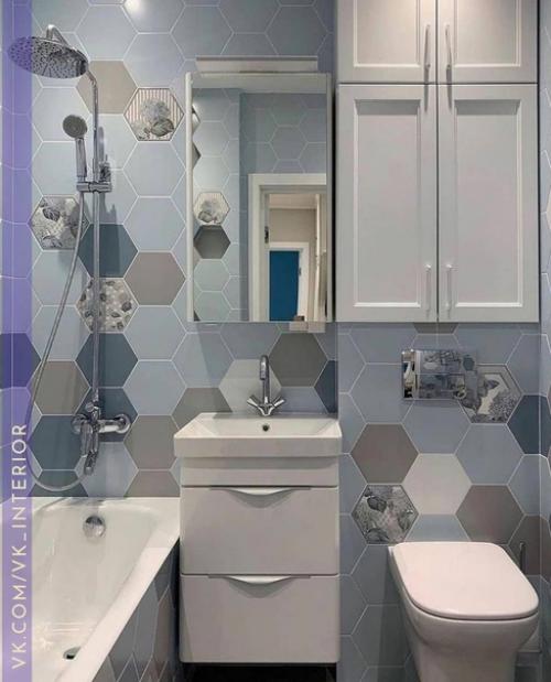 Интерьер и декор ванной комнаты. 01