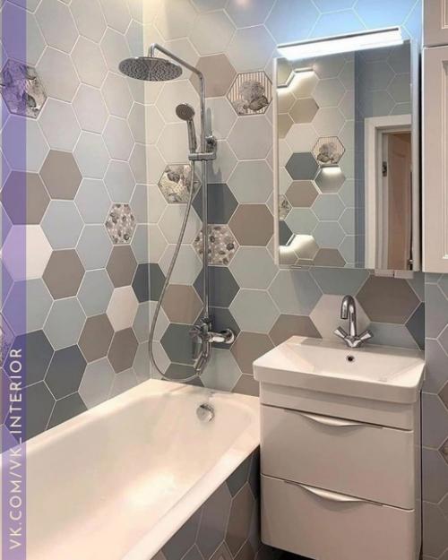 Интерьер и декор ванной комнаты.