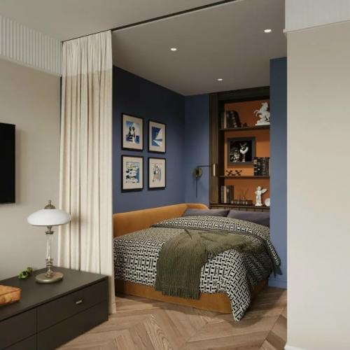 Маленькая квартира для молодой девушки. 09