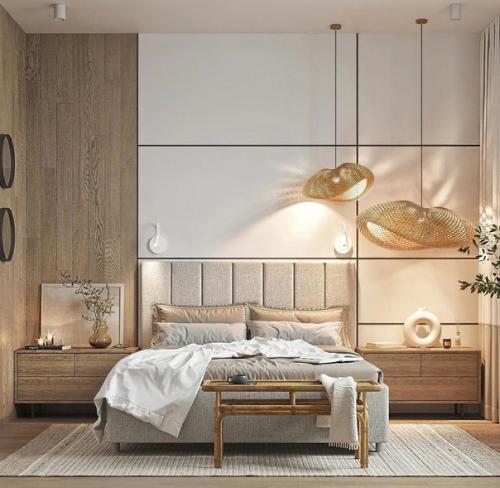 Чтоб сделать спальную комнату уютной. 03