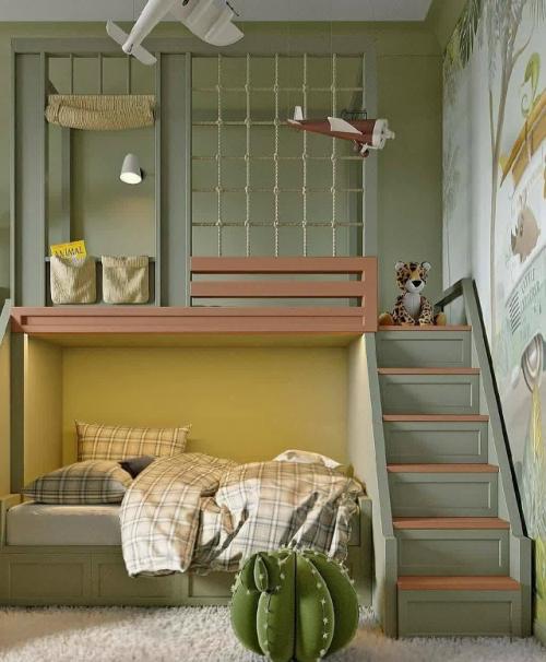 Светлая и спокойная детская. 04