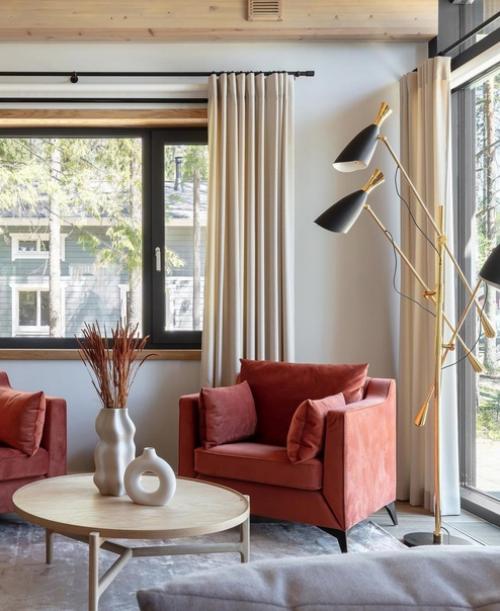 Уютный интерьер, наполненный светом. 01