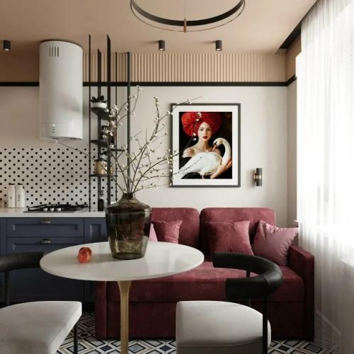 Маленькая квартира для молодой девушки. 01