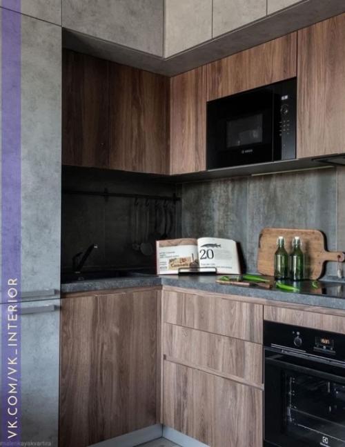 Интерьер и декор кухни - гостиной. 01