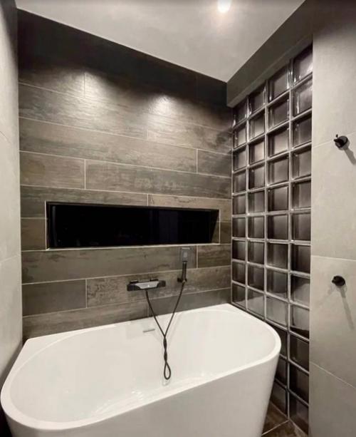 Оригинальный дизайн ванной комнаты. 04