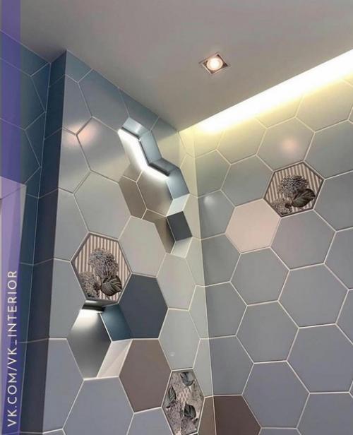 Интерьер и декор ванной комнаты. 04