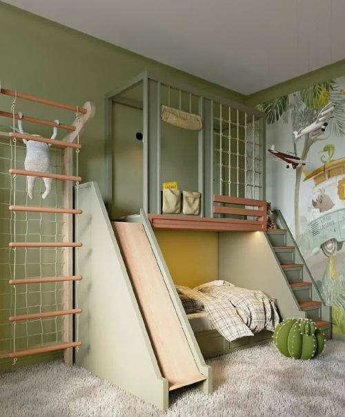 Светлая и спокойная детская. 07