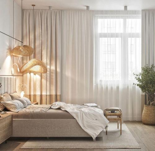 Чтоб сделать спальную комнату уютной. 02