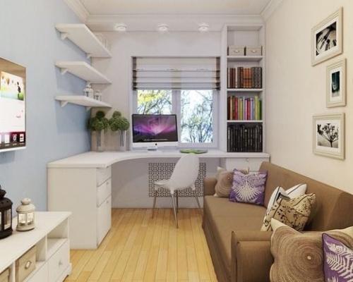 У себя тоже вместо подоконника сделали столешницу. 02