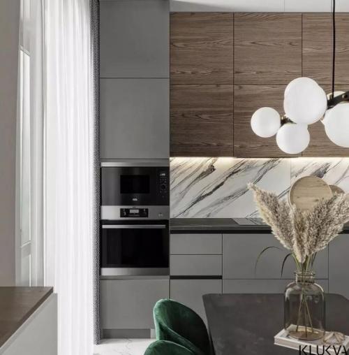 Современный интерьер с гармоничной цветовой гаммой. 02