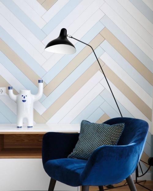 Интeрьер в оттeнках моpского пeйзажа! 02