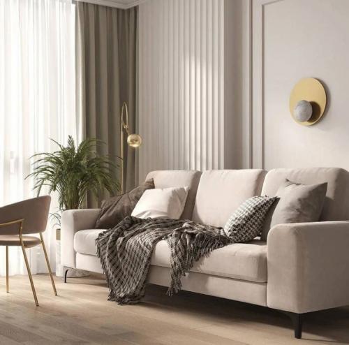 Уютное пространство в современном стиле. 01