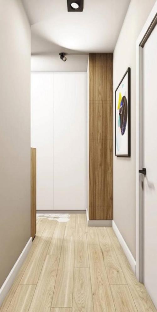 Интересный вариант для оформления двухкомнатной квартиры. 08